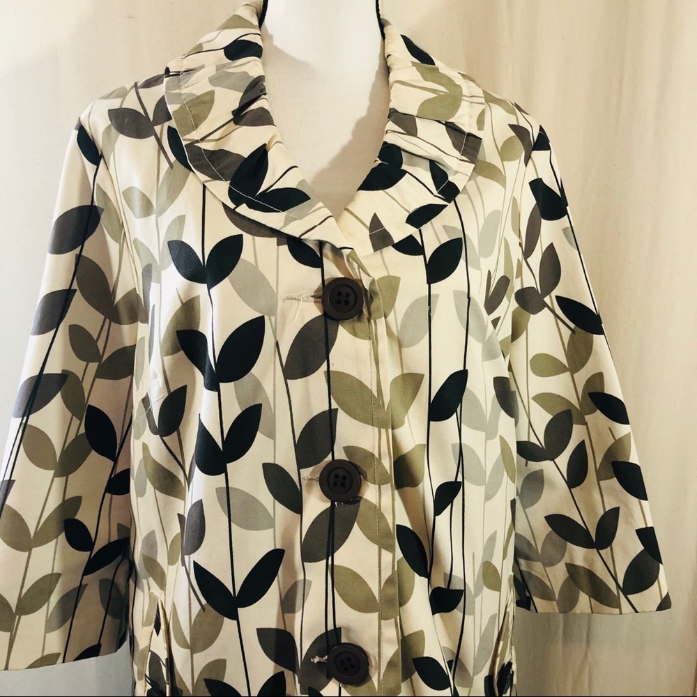 Ambition light weight retro style coat beige
